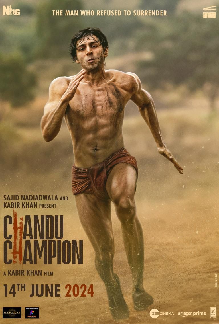 Chandu Champion (2024) Hindi Full Movie Watch Online HD Print Free Download